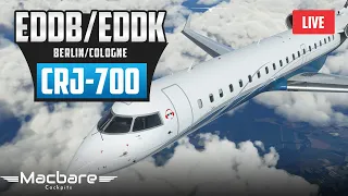 [Flight Simulator 2020] CRJ-700 Berlin/Cologne