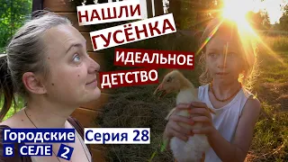 28 серия / нашли гусёнка / вареники с вишнями / что такое идеальное детство / куда девать огурцы ?!!