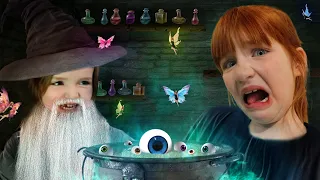 MAGiC ROBLOX POTiONS!! Adley is a Wacky Wizard! Niko becomes a Superhero & rescues BABY DRAGON EGGS!