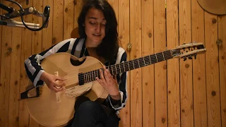 Jacky  Bastek playing ' Space and Time' on an acoustic archtop 'The Beetle', built by Jacky Walraet