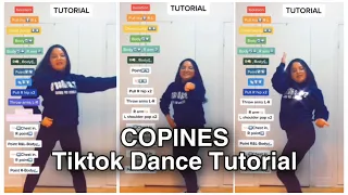 COPINES TIKTOK DANCE TUTORIAL #shorts