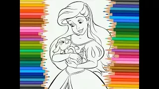 Coloring Pages Disney Princess The little Mermaid