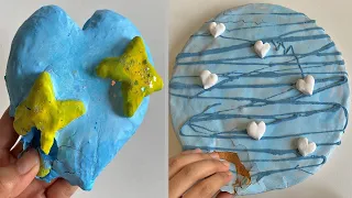 Plaster Clay Cracking & Slime ASMR Video #191