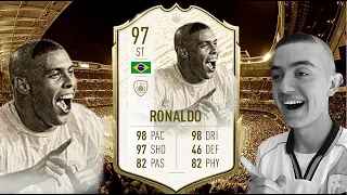 FIFA 20: RONALDO NAZARIO 97 PRIME ICON MOMENT R9 PLAYER REVIEW I FIFA 20 ULTIMATE TEAM