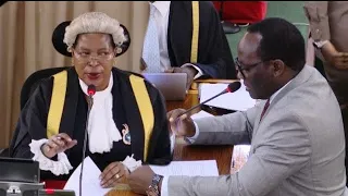 Mpuuga presents report on namboole amid heated debate as Speaker directs on pioneer buses.