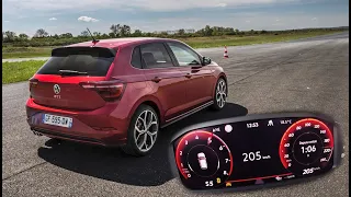 VW Polo VI GTI (mk2) : 0-200 km/h