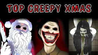 Top Creepy Christmas 🎄💀 Horror stories Draw my Life