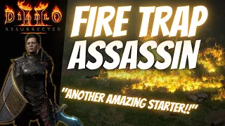 D2R - Fire Trap Assassin Is An INCREDIBLE Ladder 2.4 Starter! (Guide)