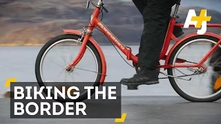 Refugees Can Cross This Border Without A Visa...If They Ride Bikes