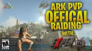 ARK SURVIVAL OFFICIAL PVP BACK IN SC AFTERMATH RAISING DINOS (RATED M)[Ps4Pro]