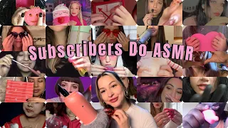 My Subscribers Try ASMR! 😱 Spend Valentine’s Day with us 🫶🏼❤️