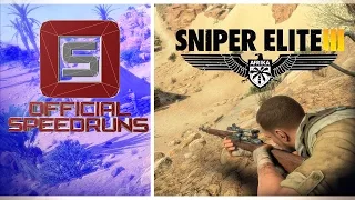 SNIPER ELITE 3 | Speedrun | 01:12:28 min| HD | OFFICIALSPEEDRUNS