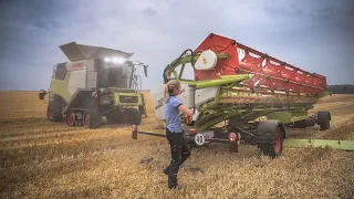 DER NEUE CLAAS #TRION | Preview Trailer | Neuer Mähdrescher bei der Ernte | Bandlaufwerk | 2022