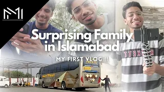 My First Vlog - Surprising Family in Islamabad