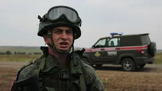 Задержание диверсантов со стрельбой | Учения - патруль военной полиции ЮВО подавил диверсанта