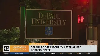 DePaul University to boost security after string of robberies on campus