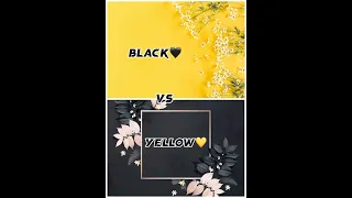 Yellow💛 vs black🖤dress 👗/shoes👠/nails💅|which is ur favourite😍|#viral #shorts