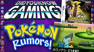 A Complete History of Pokemon Rumors - Did You Know Gaming? Feat. Remix (Part 2)