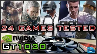 24 Games Tested on GT 1030 🔥 🔥 | Is Nvidia Gt 1030 Still Worth It(2020)? |