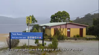 Teds Beach Campground Lake Pedder Tasmania Free Camping