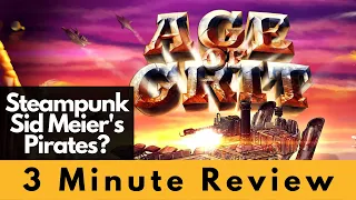 Age Of Grit - 3 Min Review - Turn based steampunk ship combat