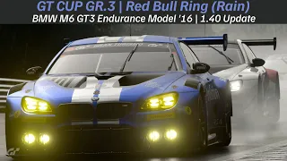 Gran Turismo 7 - GT Cup Gr.3 (Red Bull Ring - Rain) | BMW M6 GT3 Endurance Model '16