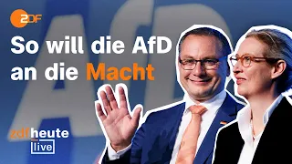 EU-Austritt und D-Mark – dieses Deutschland will die AfD | ZDFheute live zum AfD-Parteitag