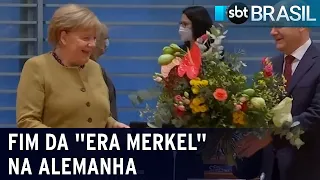 Angela Merkel deixa poder na Alemanha após 16 anos | SBT Brasil (24/11/21)