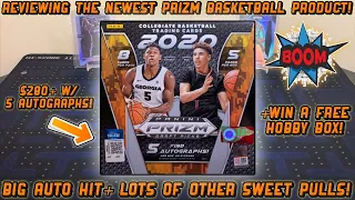 *BIG AUTO PULL + TONS OF OTHER SWEET HITS! *2020-21 Panini Prizm Draft Picks Basketball Hobby Box