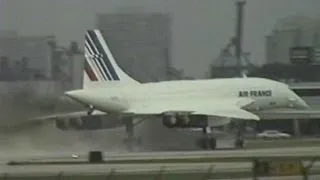 Concorde Rainy Departure from Ft Lauderdale!