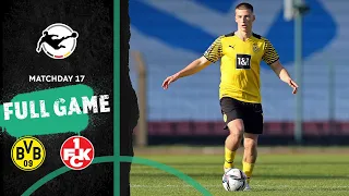 Borussia Dortmund II vs. FC Kaiserslautern | Full Game | 3rd Division 2021/22 | Matchday 17