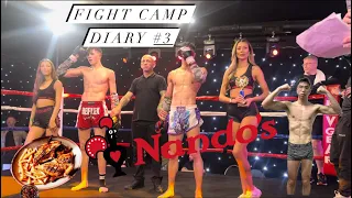 Fight Day! Weight Cut & Weigh ins, BTS || Fight Camp Diary #3