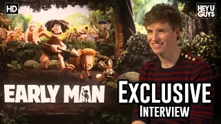Eddie Redmayne | Early Man (Aardman) Exclusive Interview