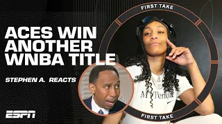 The Aces are a WNBA dynasty! -  Stephen A. reacts to Las Vegas being repeat champions 🏆 | First Take