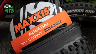 Too MUCH Tire for TRAIL??? Maxxis ASSEGAI 2.5 WT vs Minion DHF, Quick Check and Ride review