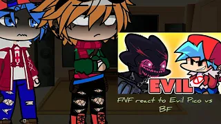 FNF react to Evil Pico vs BF (part 7)