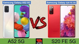 مقارنة بين Samsung Galaxy A52 5G VS Samsung Galaxy S20 FE 5G