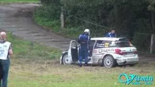 CRASH - Jan Jelínek - Barum Rally 2014