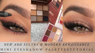 NEW ABH Mini Sultry and Modern Renaissance eyeshadow palette   #eyemakeuptutorials