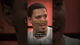 J Cole on Nas not liking his song "Work Out" 🔥🔥(Let Nas down)