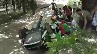 WRC Rally de Portugal 2017 - Andreas Mikkelsen Crash