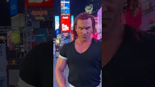 Yujiro Hanma in Times Square 👹 #yujirohanma #bakihanma