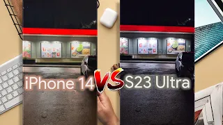 Samsung Galaxy S23 Ultra vs Apple iPhone 14 Video Camera Comparison