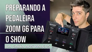 PEDALEIRA ZOOM G6 - DA CAIXA AOS PALCOS