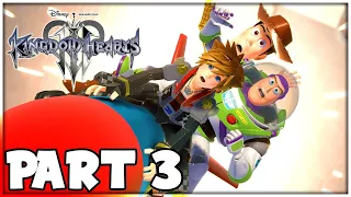 Kingdom Hearts III Walkthrough PART 3 - Toy Box (PS4 PRO 1080p)