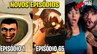 Minha Mãe Reagindo a SKIBIDI TOILET 1-65 (TODOS OS EPISÓDIOS)