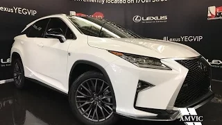 2017 Ultra White Lexus RX 350 AWD F Sport Series 3 In Depth Review | South Edmonton Alberta