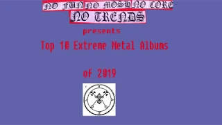 Top 10 Extreme Metal Albums of 2019