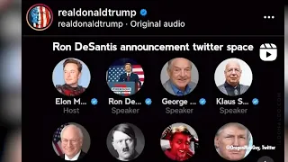Trump Shares DERANGED Video Mocking DeSantis' Glitchy Campaign Launch