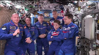Expedition 57 to 58 Change of Command Ceremony December 18, 2018